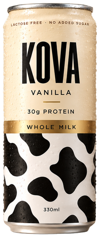 KOVA Vanilla Whole milk can